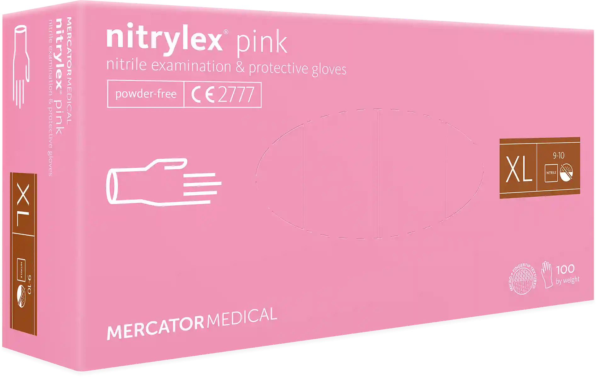 Mercator nitrylex® pink XL