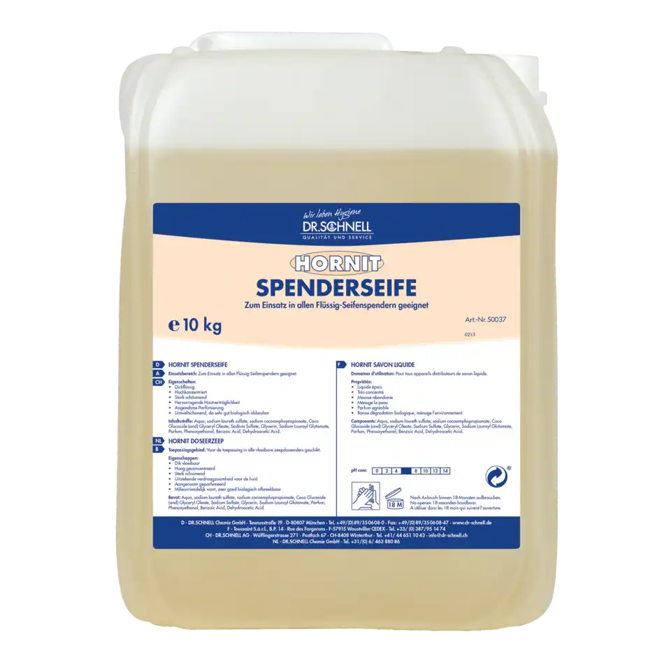 HORNIT SPENDERSEIFE Kanister 10 Liter
