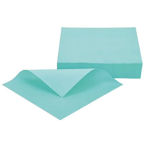 Sterikrepp in Lagen grün 40x40cm 500 Stk