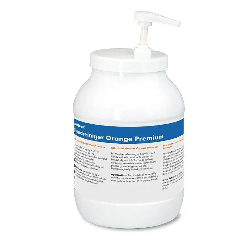 Handreiniger HR Orange Premium, 3 l Kanne mit Pumpe