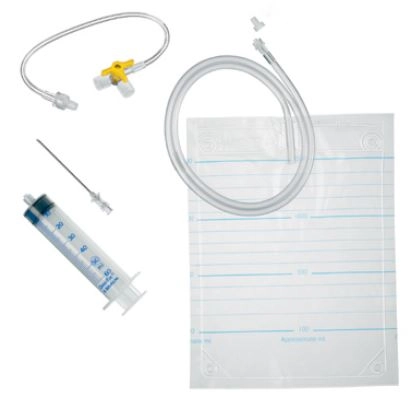 Pleurofix geschlossenes Pleurapunktionsbesteck