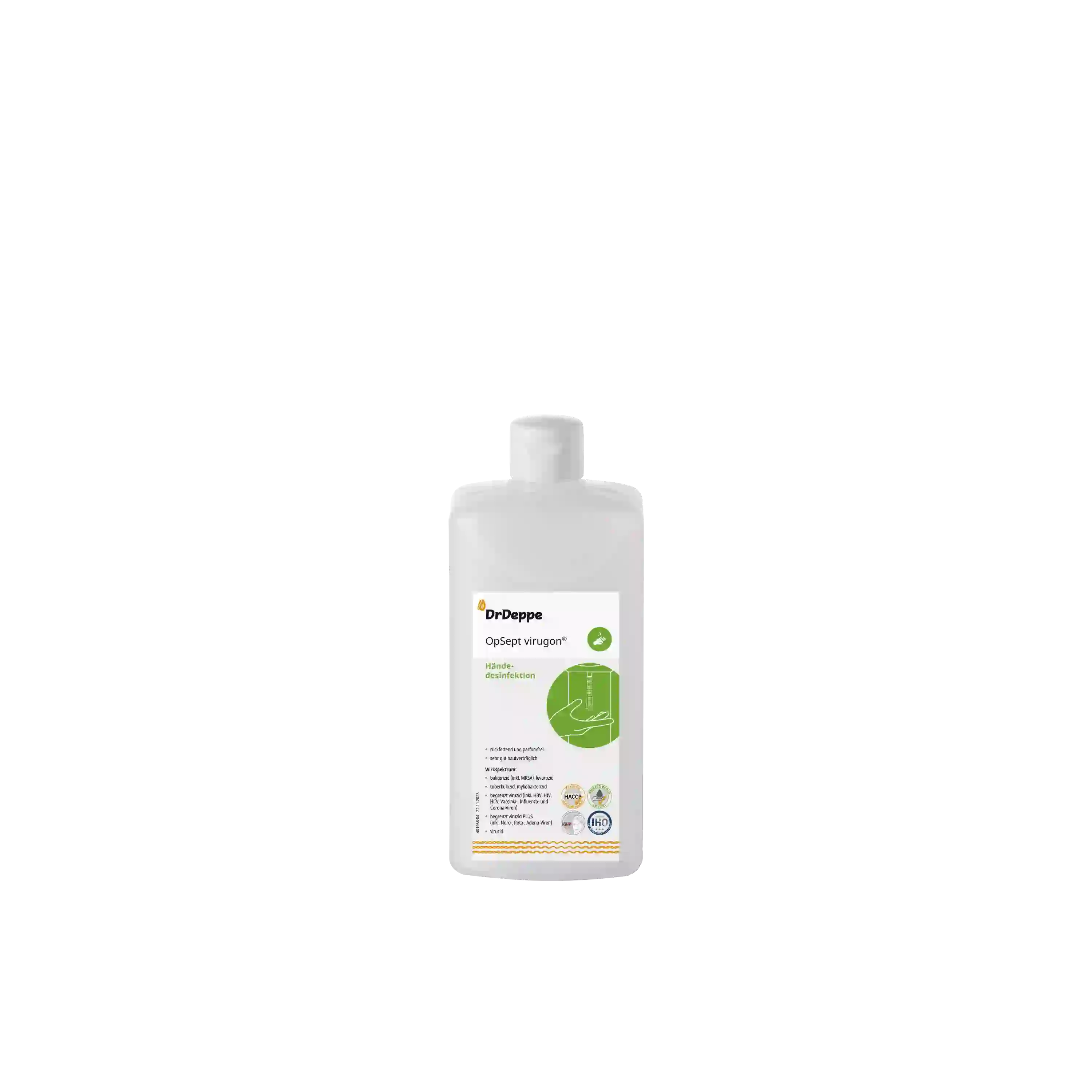 DrDeppe OPSept Virugon Händedesinfektion 500 ml