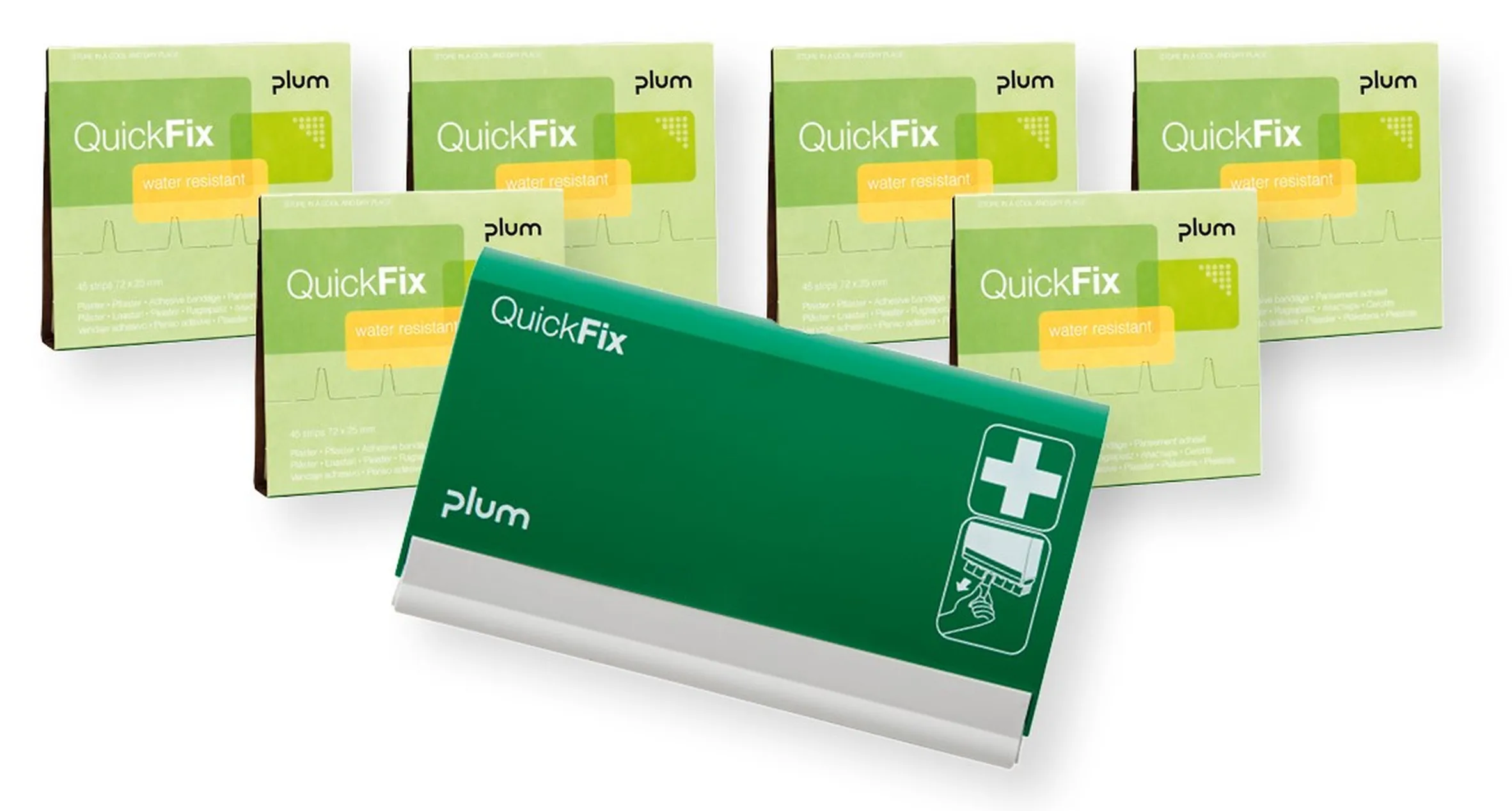 Starter Set4 - 6x QuickFix waterresistant refills + Dispense