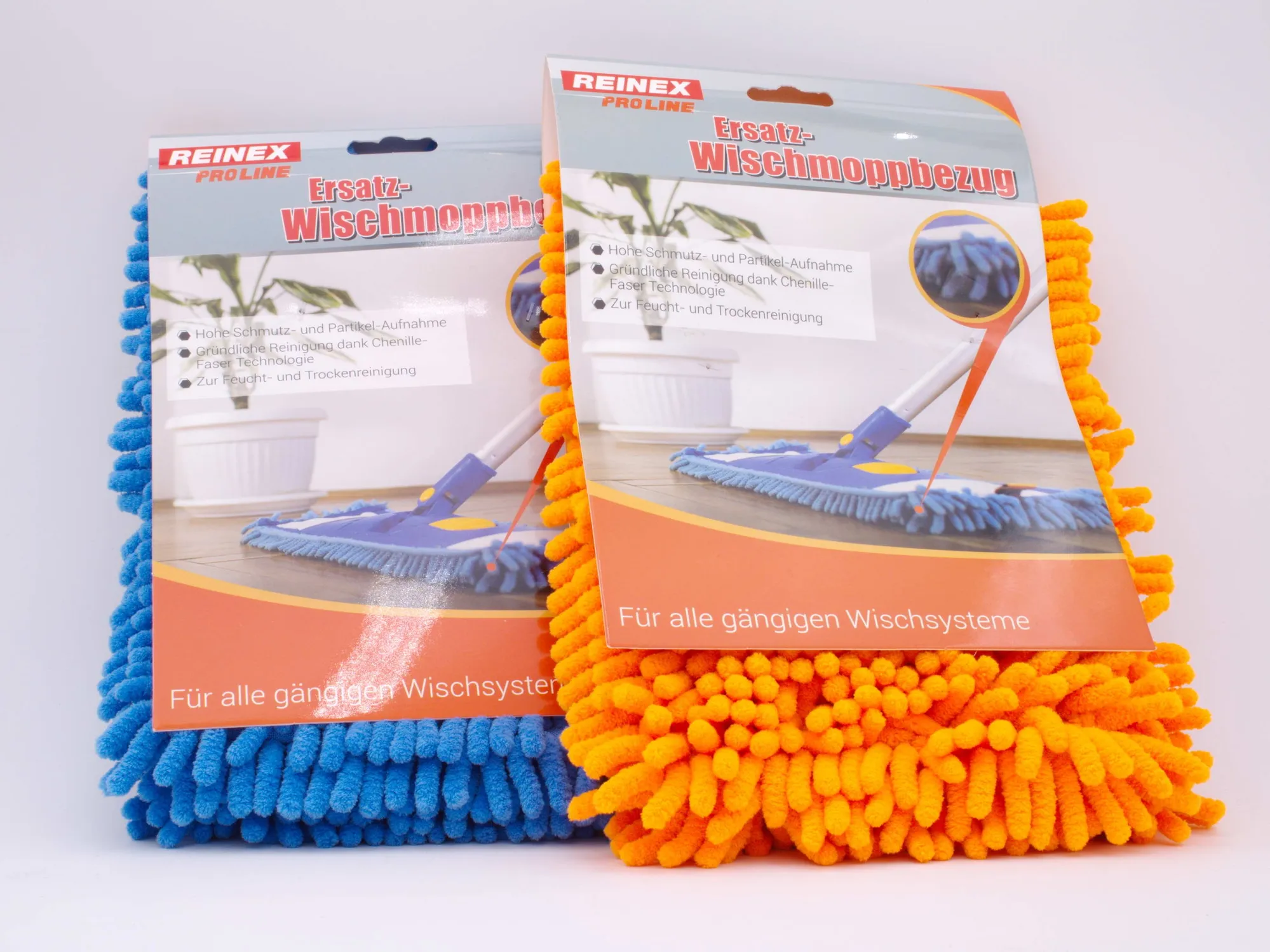 Ersatz-Wischbezug Microfaser Nudelstruktur