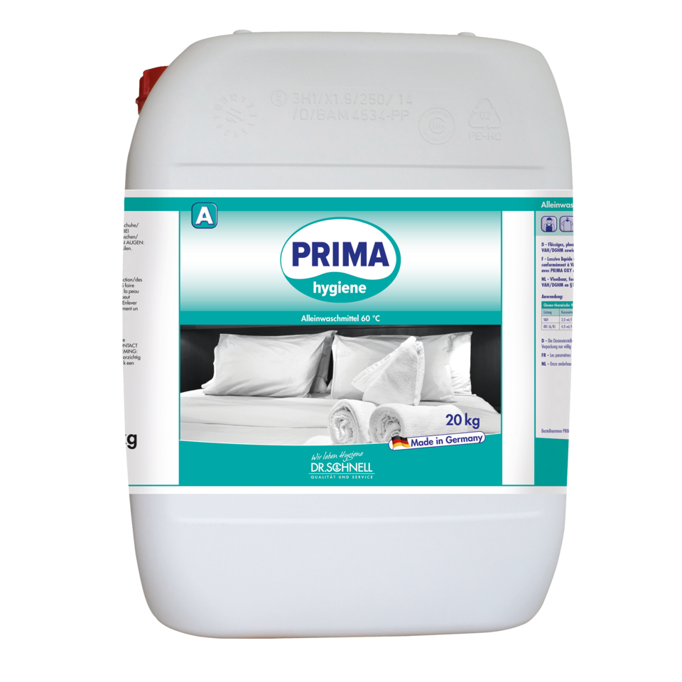 PRIMA HYGIENE Flüssiges, phosphatfreies Alleinwaschmittel, a