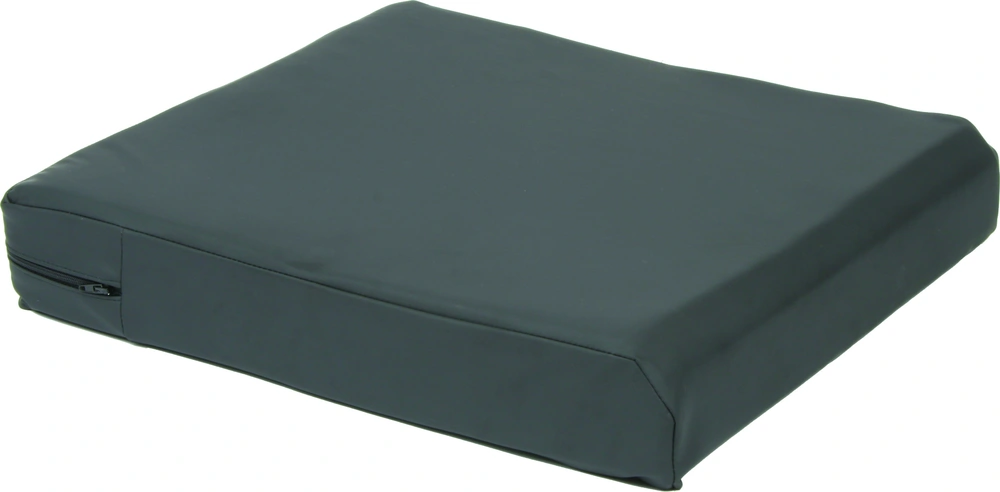 Sitzkissen Viskose, schwarzem Inkontinenzbezug 47,5x48x9cm