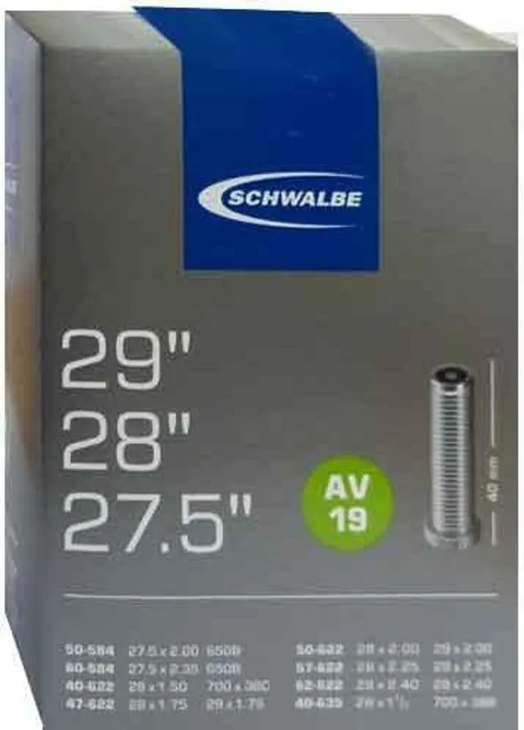 28"/29" x  (40/62-622),  Schwalbe Schlauch mit 40 mm SV Vent