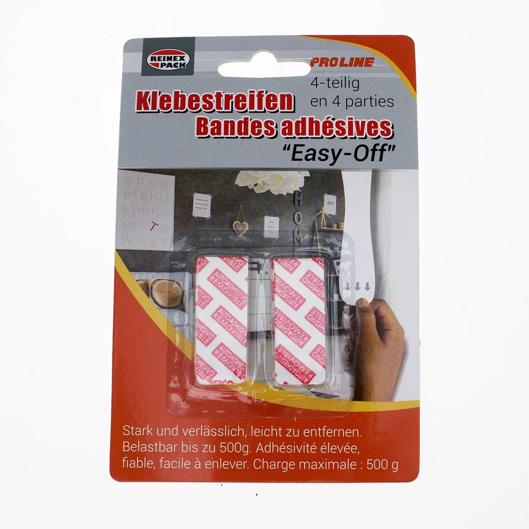 Klebestreifen "Easy Off" 4-teilig