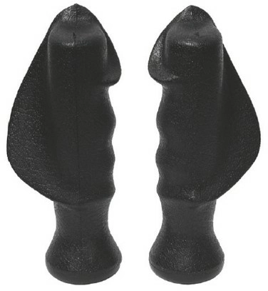 Anatomischer Handgriff Cobra, durchgehendes Loch ø22 mm, rec