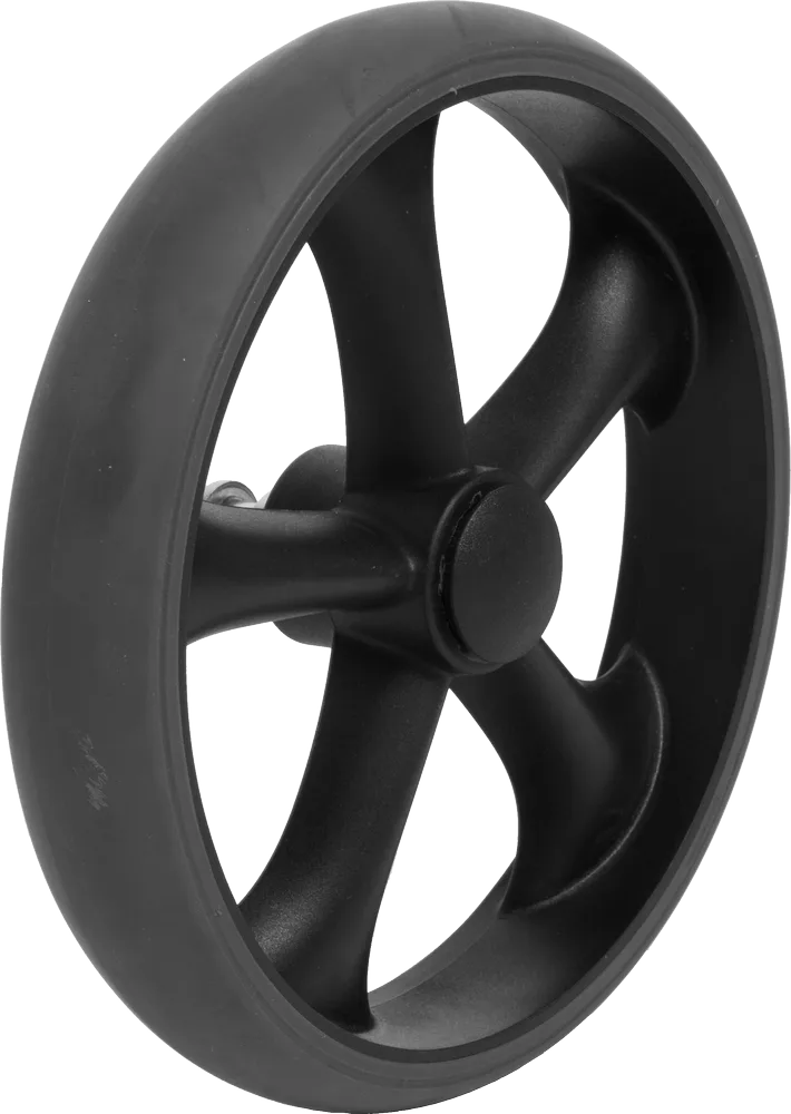 8" Vollgummirad, 200 x 35 mm, für Rollator hinten, inkl. Bol