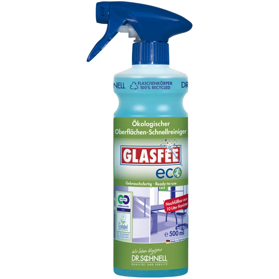 GLASFEE ECO Flasche mit Sprühkopf 500 ml GLASFEE ECO Flasche mit Sprühkopf 500 ml