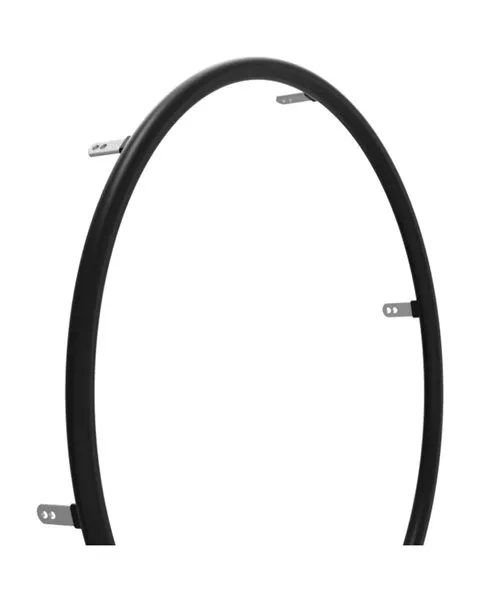 24" Omobic LIZARD GRIP Friktions Greifring, schwarz, 6 Lasch