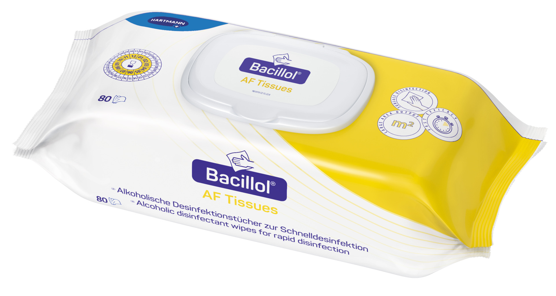 Bacillol AF Tissues Desinfektionstücher (80 Tuch)