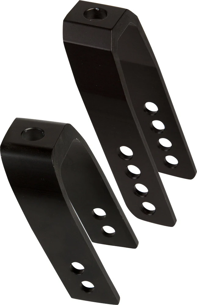 Vorderradgabel, 180 x 60 mit ø12 mm Achsenloch und 5 x ø8 mm