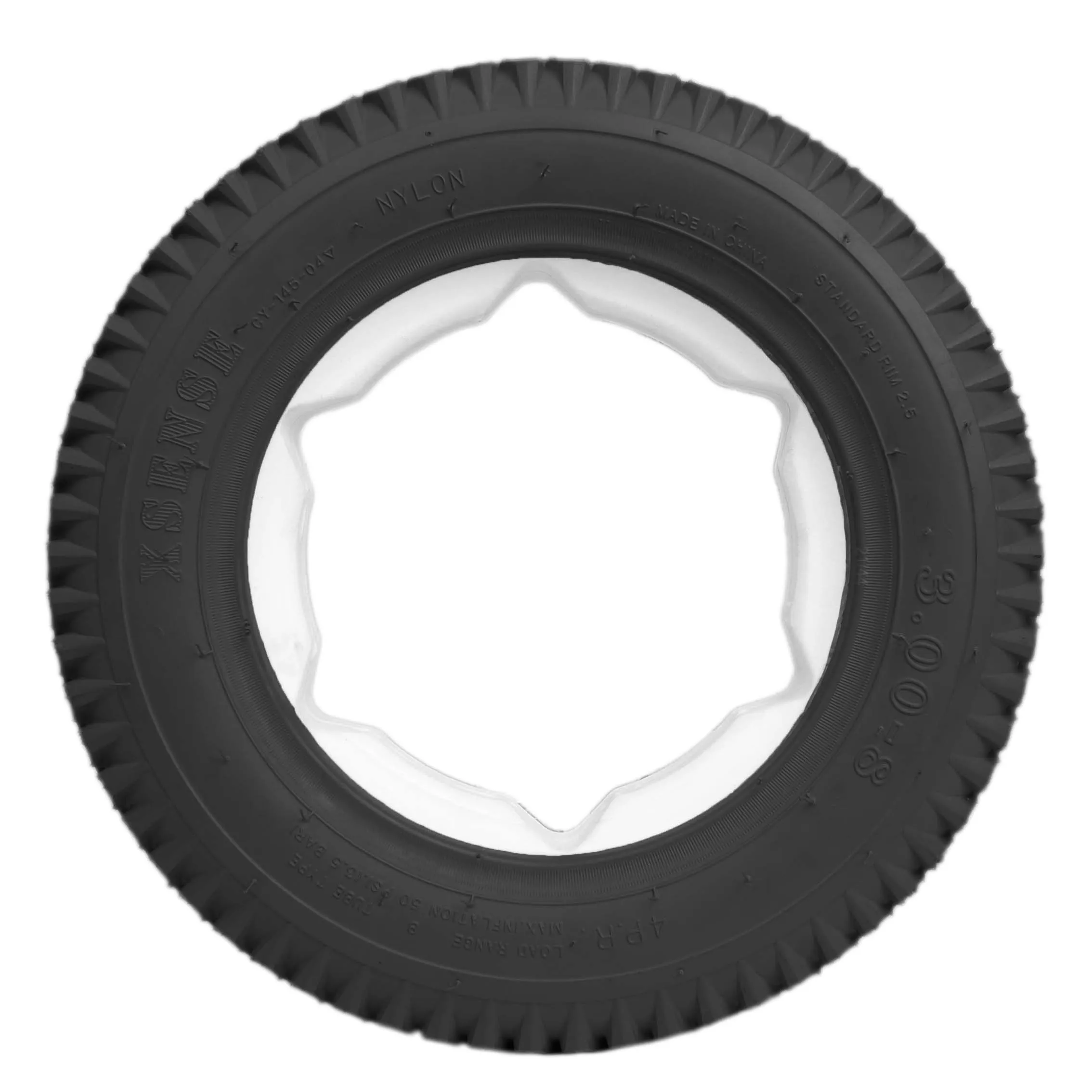 Bereifung pannens. Einlage 3.00-8 STAR KEYWAY schwarz