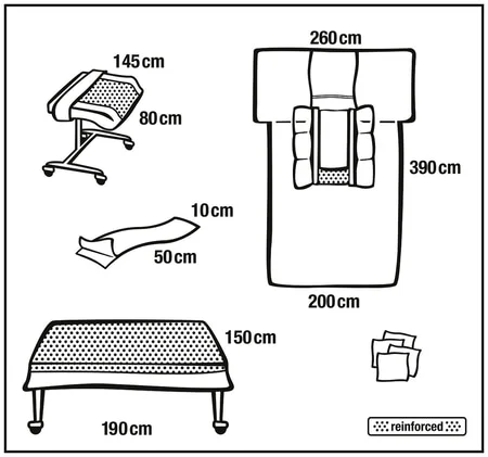 Foliodrape Protect Plus Thorax Set II