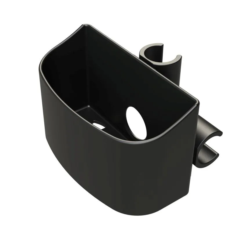 Stockhalter mit Ku.-Schale, schwarz