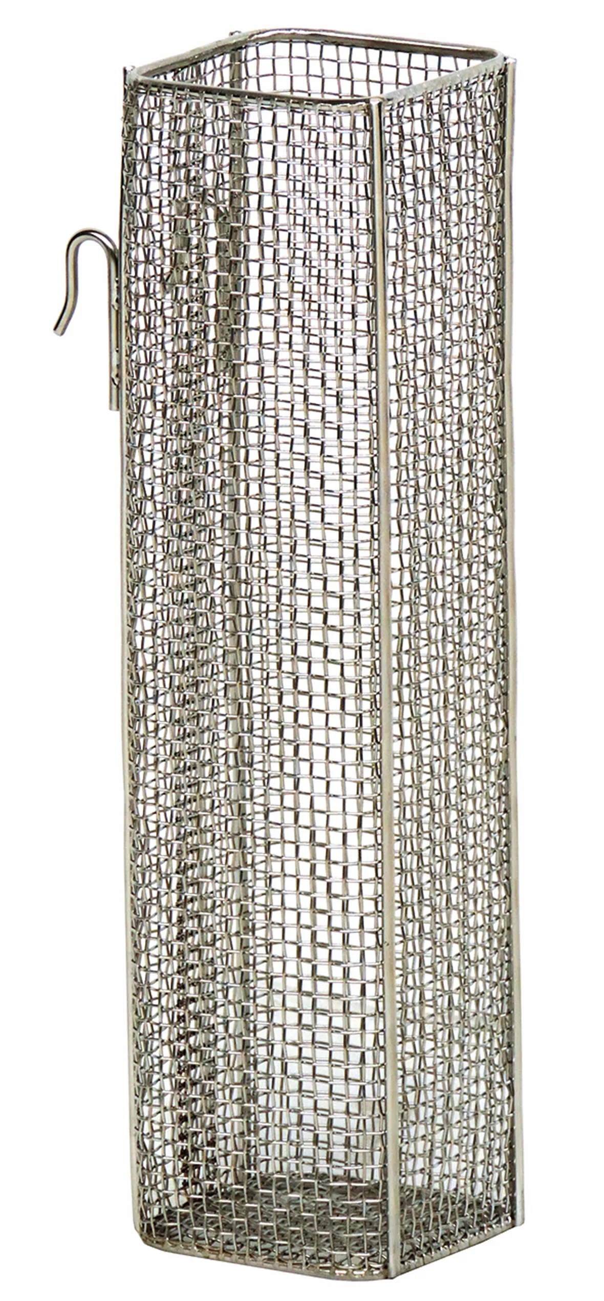 Katheterköcher eckig Edelstahl