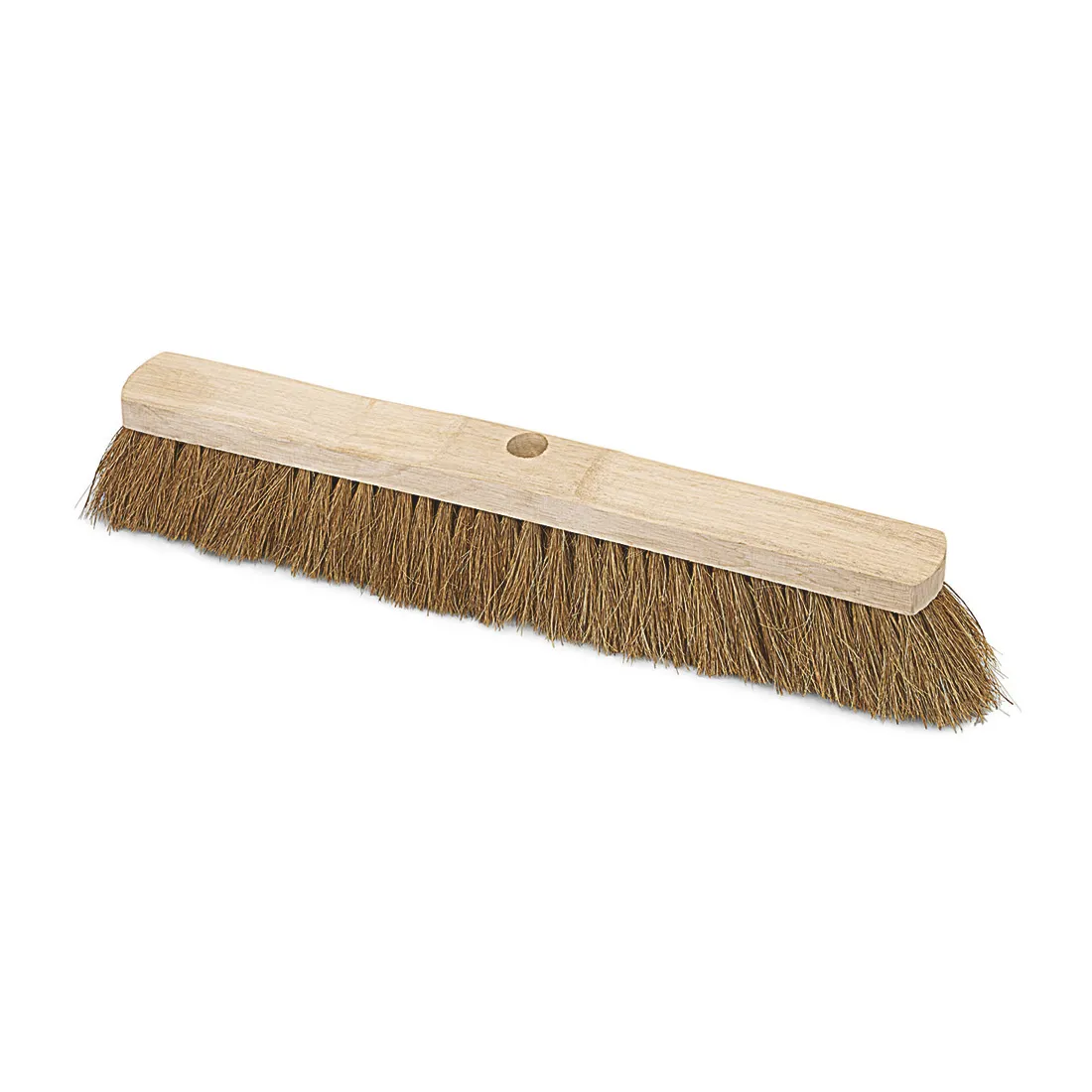 Saalbesen Natur-Kokos 28er Metallhalter 60 cm