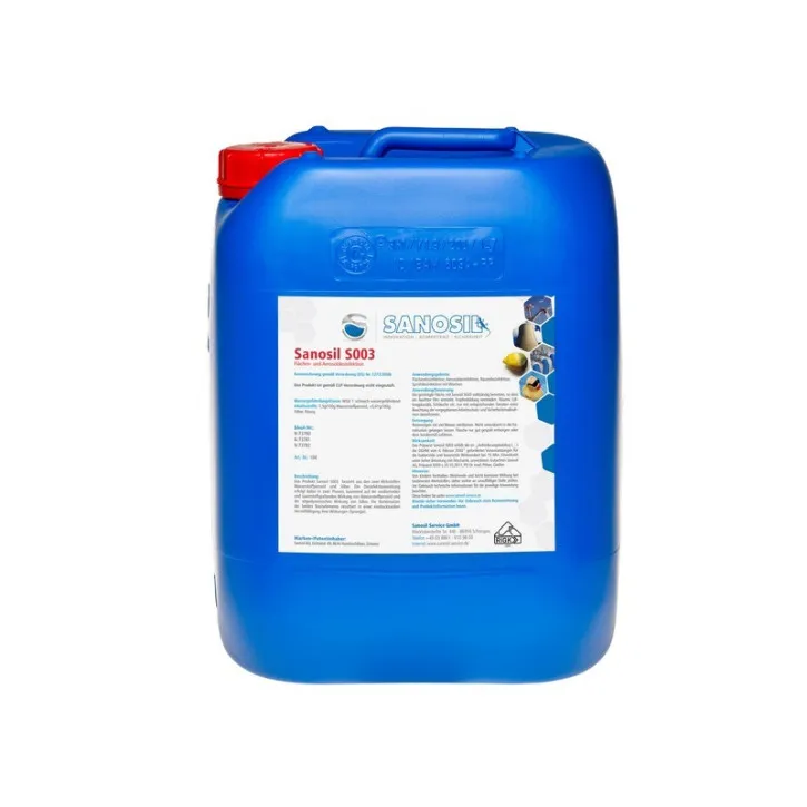 Sanosil S003 Flächendesinfektionsmittel 10 kg Sanosil S003 Flächendesinfektionsmittel 10 kg