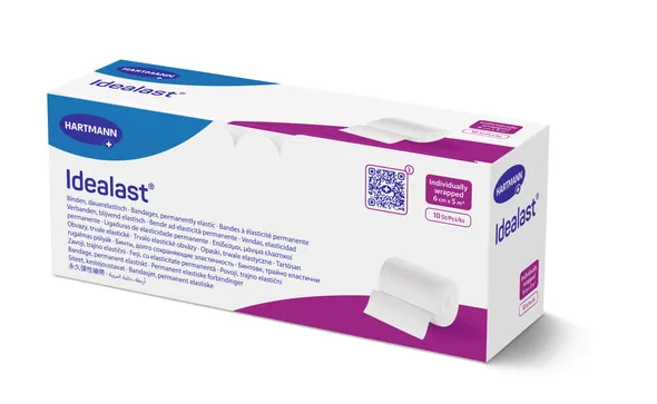 Idealast bandage 12cmx5m cel 10x (P1)