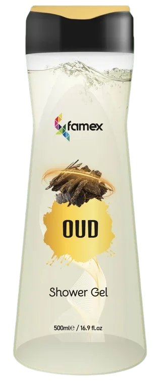 FAMEX SHOWER GEL 500ML OUD FAMEX SHOWER GEL 500ML OUD