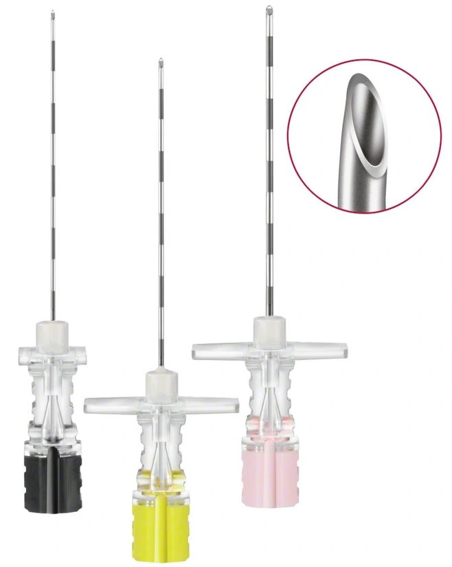 Perican Paed Epiduralanästhesiekanüle mit Flügel 20Gx2" Gelb