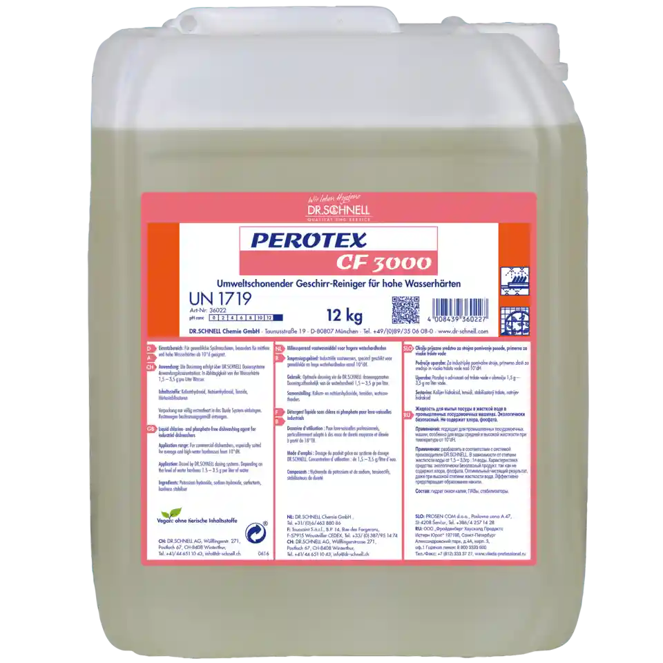 PEROTEX CF 3000 umweltschonender Geschirrreiniger für hohe W