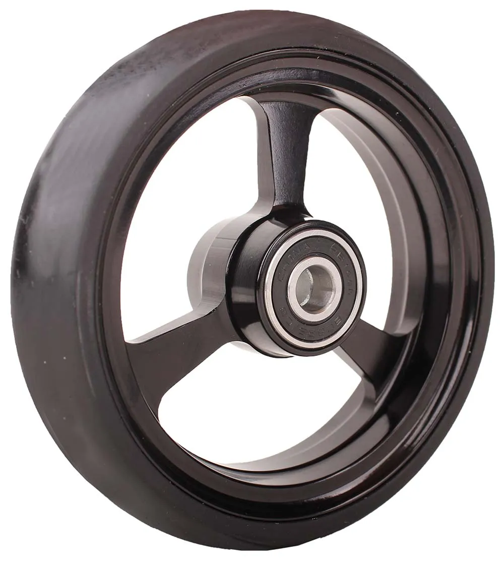 Lenkrolle - Hard Roll - 4x1" schwarz