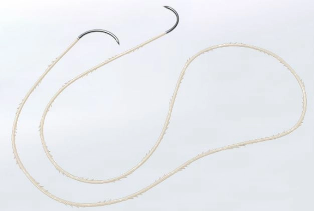 Quill Monderm ungefärbt Nahtmaterial, DS18, USP 2/0