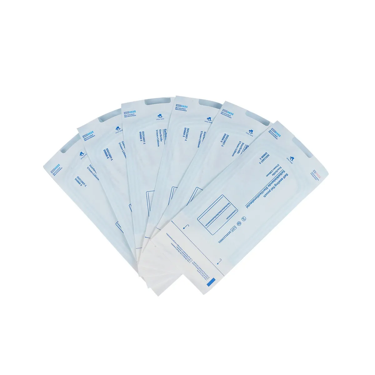 Sterilisationsbeutel selbstklebend Box a 200 Stück 90x260mm