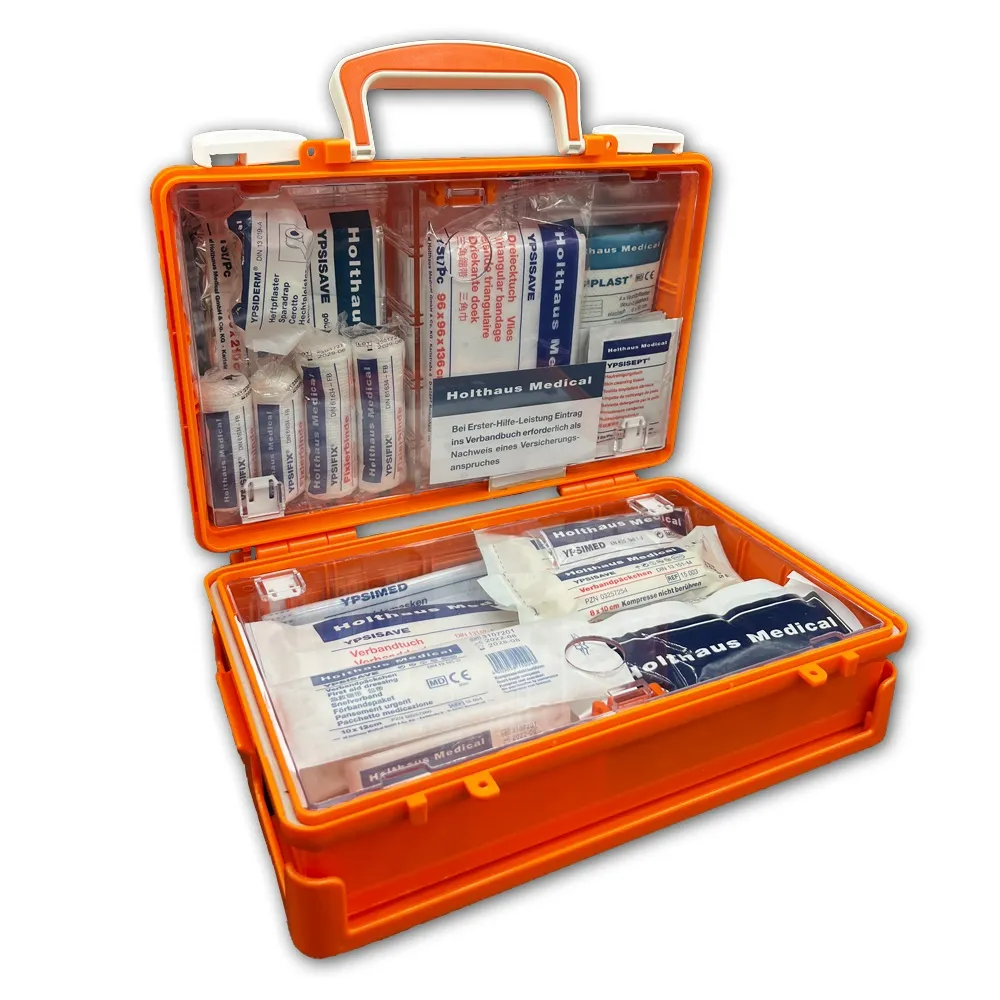 QUICK Erste-Hilfe-Koffer gefüllt mit DIN 13 157