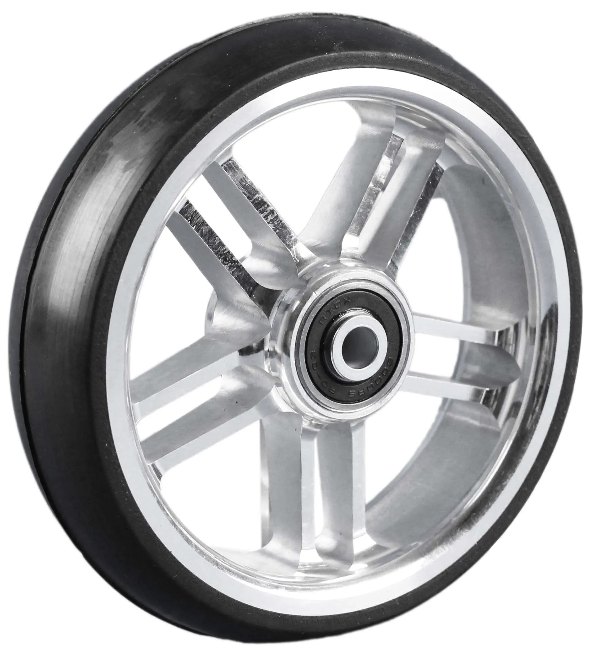 Rad mit Aluminiumfelge, silber 5 Doppelsp.