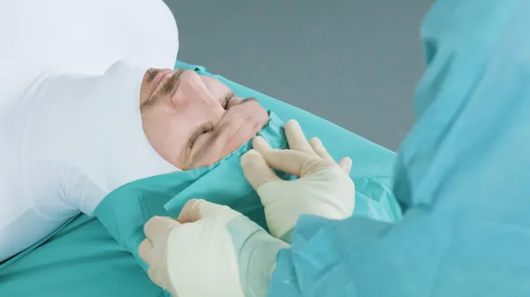 Foliodrape P Maxillofacial turban set I