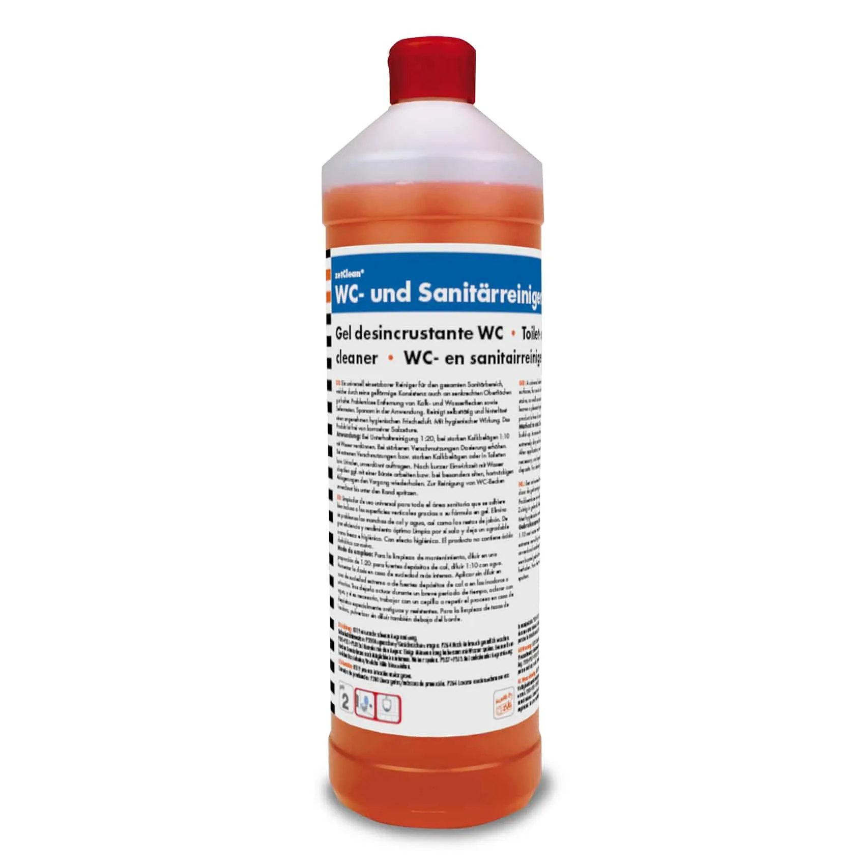WC- und Sanitärreiniger SR GEL 1 l
