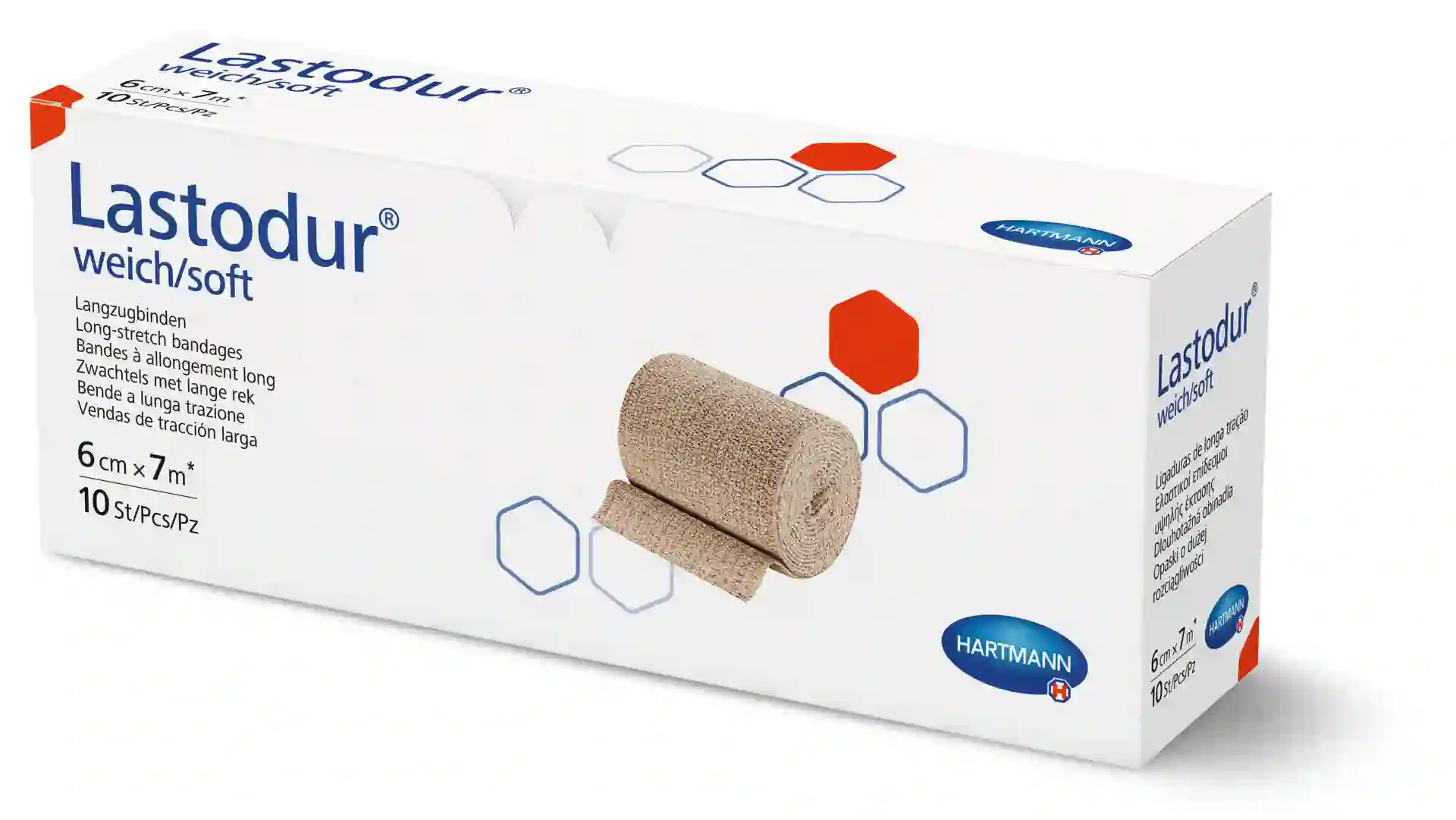 Lastodur weich/soft dauerelastische Langzugbinde