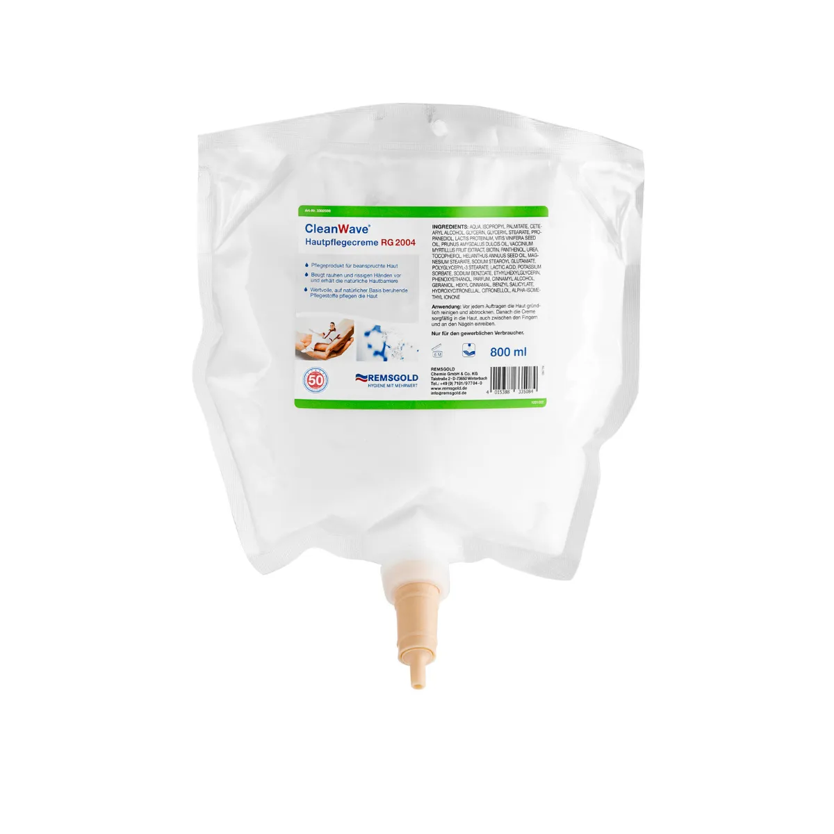 CLW Hautpflegecreme RG 2004, 800 ml Beutel