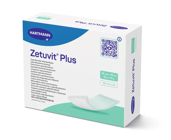 Zetuvit Plus Silicon  8x8cm